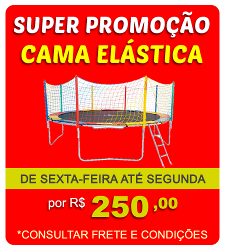 Super Promoção de Cama Elástica